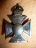 39-10B - Chaplain Department Officer's Blackened Cap Badge